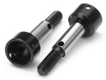 #86200 Axle 5.0X30Mm (Black/2Pcs)