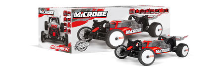 Samochód zdalnie sterowany RC #150801 Maverick Microbe 1/24th Buggy – Red Model RC Auto