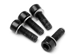 #MV24151 CAP HEAD SCREW M5X15MM 4 PCS ME - 243 (BLACKOUT)