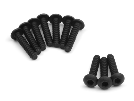 #160597 TP. BUTTON HEAD SCREW M3x15mm (HEX SOCKET/10pcs)