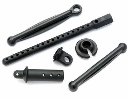 SHOCK PARTS UPPER ARM SET (SUPER NITRO RALLY)