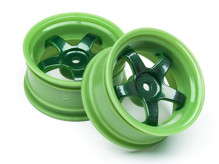 WORK MEISTER S1 WHEEL GREEN 26mm (3mm OS/2pcs) #111090