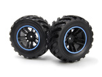 #540325 Spryte Wheels/Tires Assembled (Black/Blue)