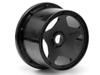 SUPER STAR WHEEL BLACK (120x75mm/2pcs) #3226