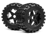 #MV24173 BLACKOUT XB MOUNTED WHEEL AND TYRE SET (REAR) PR