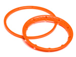 #117334 Heavy Duty Wheel Bead Lock Rings Orange/F. 2 Wheel