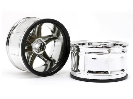 LP35 WHEEL YOKOHAMA AVS MODEL T6 CHROME (2pcs) #33467