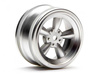 VINTAGE 5 SPOKE WHEEL 26mm MATTE CHROME 0mm OFFSET