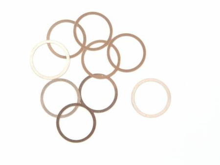 Washer 10X12X0.1Mm (Copper/10 Pcs) #Z891