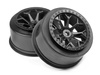 8-SHOT SC WHEEL (4.5mm Offset/BLACK/2PCS) #116521