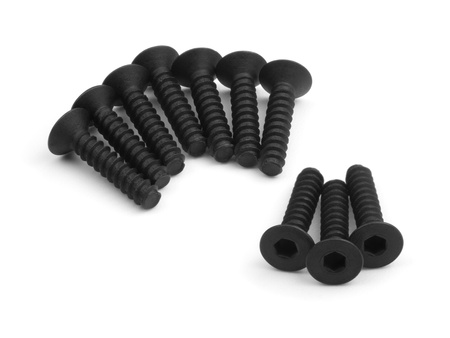 #160591 TP. FLAT HEAD SCREW M3x14mm (HEX SOCKET/10pcs)