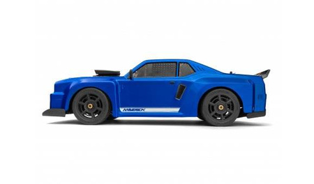 Samochód zdalnie sterowany RC #150310 QuantumR Flux 4S 1/8 4WD Muscle Car - Blue Model Auto RC