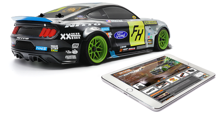 Samochód zdalnie sterowany RC #120094 Sport 3 Drift VGJR Fun Haver Ford Mustang V2 Model Auto RC