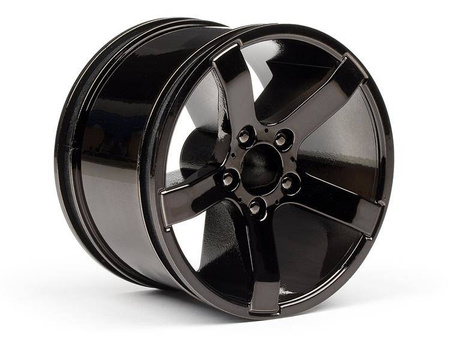 Bullet Mt Wheels Black Chrome (Pr) #101309