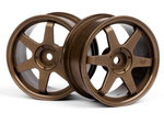 #3838 Te37 Wheel 26Mm Bronze (0Mm Offset)