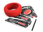 #150752 MTX-201 Transmitter Wheel Foam & Decals (Red)