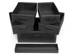 #160571 DRAWER SET FOR 160566/107244 (6 PCS BLACK)