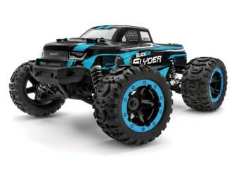 BlackZon Slyder MT 1/16 4WD Electric Monster Truck - Blue #540104