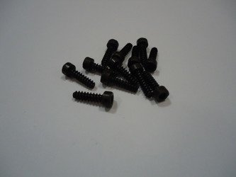 Round Head Self-Tapping Screw M3x10mm (10Pcs)