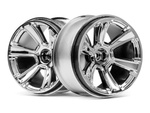 #115324 6-Shot Mt Wheel (Chrome/2Pcs)