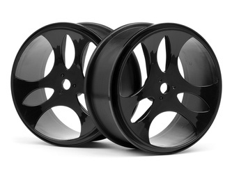 Black Wheels 2 Pcs (Vader XB) #MV27086