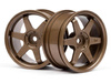 TE37 WHEEL 26mm BRONZE (3mm OFFSET) #3843