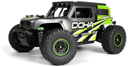 Samochód zdalnie sterowany RC #150703 Maverick Doha 1/20 4WD Electric Truck - Green Model Auto RC