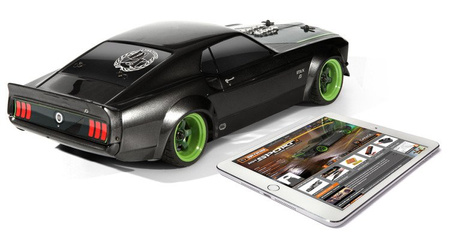 Samochód zdalnie sterowany RC #120102 Sport 3 1969 Ford Mustang VGJR RTR-X Model Auto RC