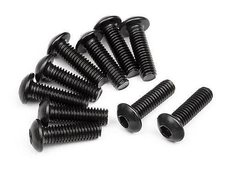 Button Head Screw M3X10mm (10 pcs)