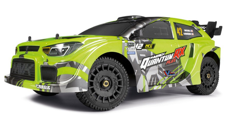 #150361 QuantumRX Flux 4S 1/8 4WD Rally Car - Fluoro Green