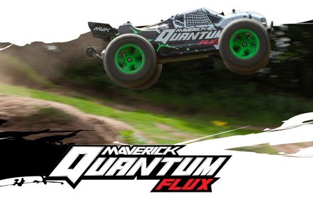 Samochód zdalnie sterowany RC #150208 Quantum XT Flux 80A 1/10 4WD Truck - Silver Model Auto RC