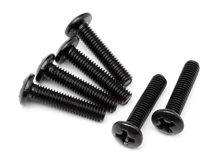 Button Head Screw M3x14 (6pcs) #MV25036