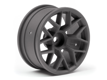 RTR WHEEL 26MM GUNMETAL (6MM OFFSET/2PCS) #112812