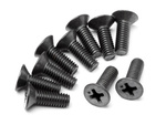 #Z623 Flat Head Screw M4X12Mm (6Pcs)