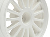 WR8 Tarmac Wheel White (2.2inch/57X35Mm/2Pcs) #108075