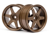 TE37 WHEEL 26mm BRONZE (3mm OFFSET) #3843