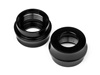 Big Bore Shock Bottom Cap (Black/2pcs) #67529