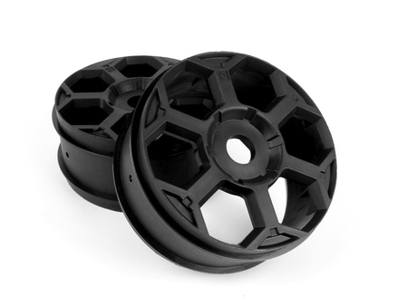 Hexcode Wheel Black (2pcs) #160279