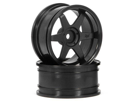 TE37 WHEEL 26mm BLACK (6mm OFFSET) #3846