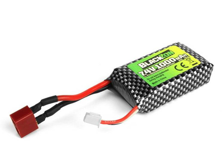 Battery Pack (LiPo 7.4V. 1000mAh). w/T-Plug #540223