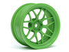 TECH 7 WHEEL GREEN 52X26X+6MM OFFSET (2PCS) #116531