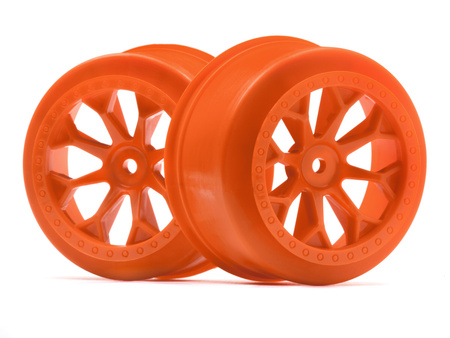 8-SHOT SC WHEEL (4.5mm Offset/ORANGE/2PCS) #120134