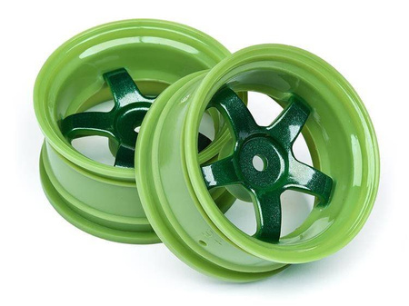 WORK MEISTER S1 WHEEL GREEN 26mm (6mm OS/2pcs) #111091