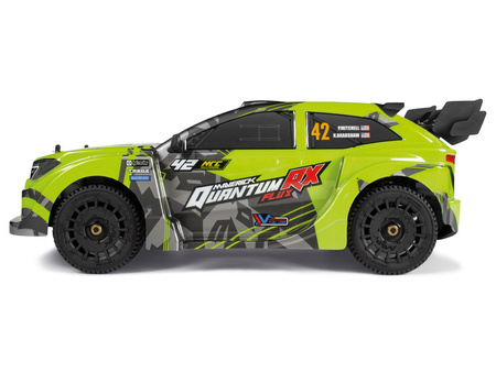 QuantumRX Rally Car Body - Fluoro Green #150364