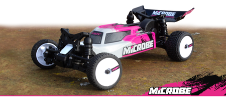 Samochód zdalnie sterowany RC #150851 Maverick Microbe 1/24th Buggy – Pink Model RC Auto