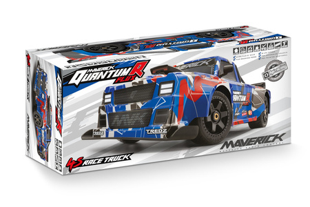#150312 QuantumR Flux 4S 1/8 4WD Race Truck - Blue/Red