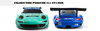 Samochód zdalnie sterowany RC #160780 Sport 3 Porsche 911 GT3 RSR Falken Model Auto RC