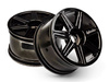 #101156 7 Spoke Black Chrome Trophy Truggy Wheel