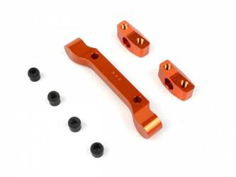 PRECISION MACHINED ANODIZED ALUMINUM FRONT PIVOT BLOCK (0DEG) #160273