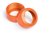 #87491 Shock Cap 20X12Mm (Orange/2Pcs)